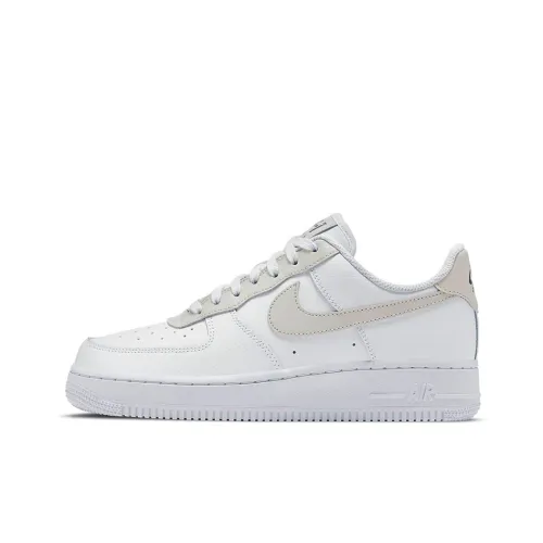 Nike Air Force 1 Skateboard Shoes Women's Low-Top White/Light Gray