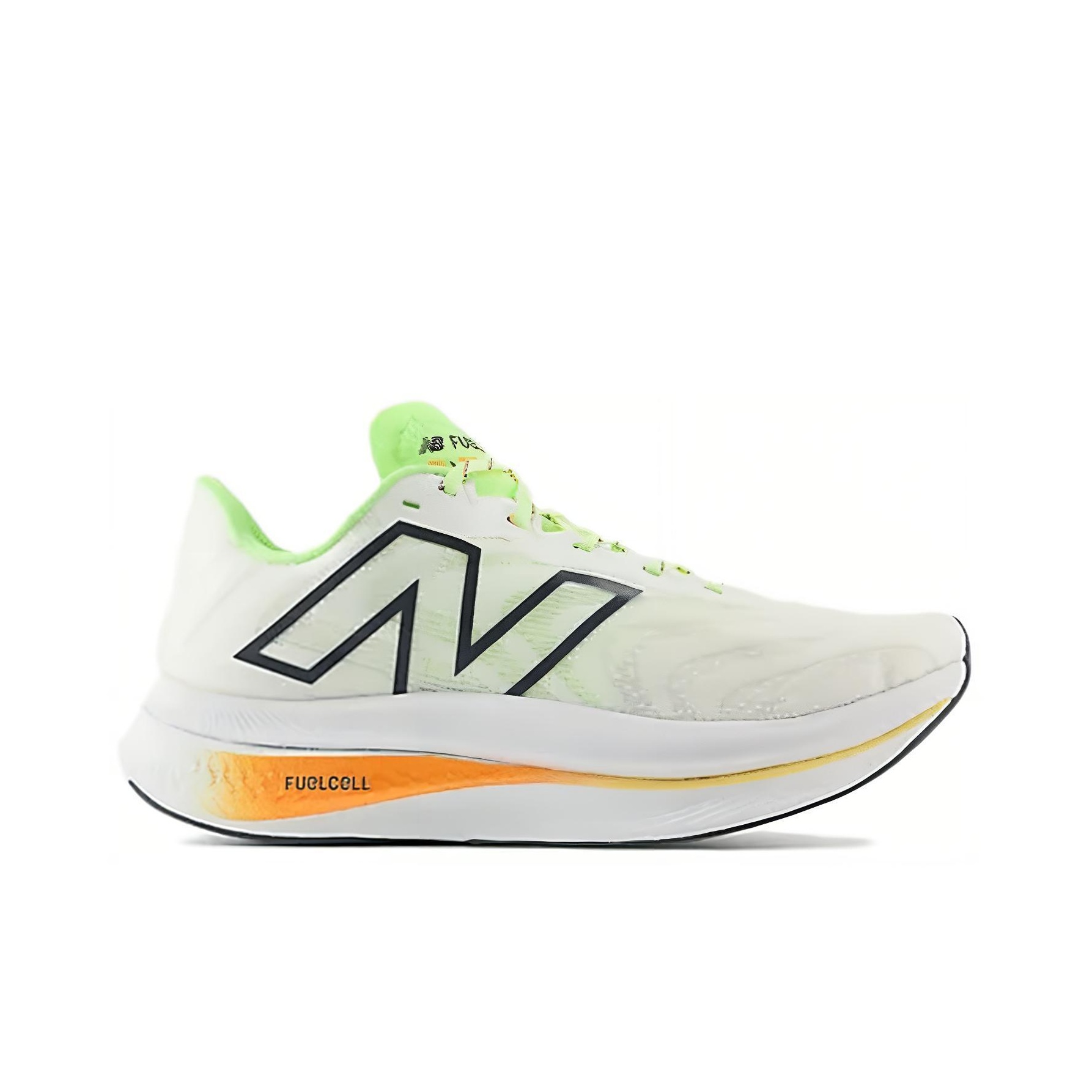 New Balance FuelCell SuperComp Trainer V2 White Lime Hot Mango