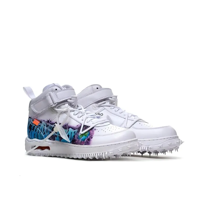 Nike X Off White Air Force 1 Mid 'Graffiti'-3