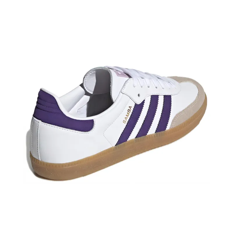 Samba Adidas Originals Og 'White Collegiate Purple'-3