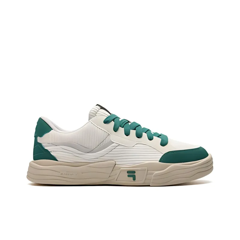 FILA FUSION Pop Ii Skate Shoes 'White Green'-1