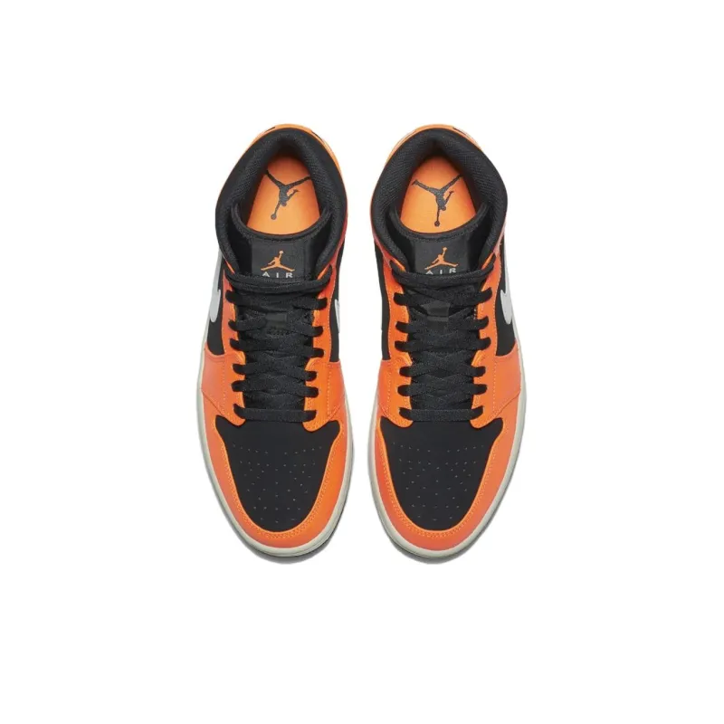 Jordan 1 Mid Black Cone-3