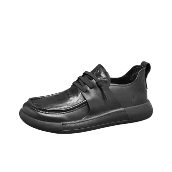 Mo Xu Casual Shoes Men Low-Top Black