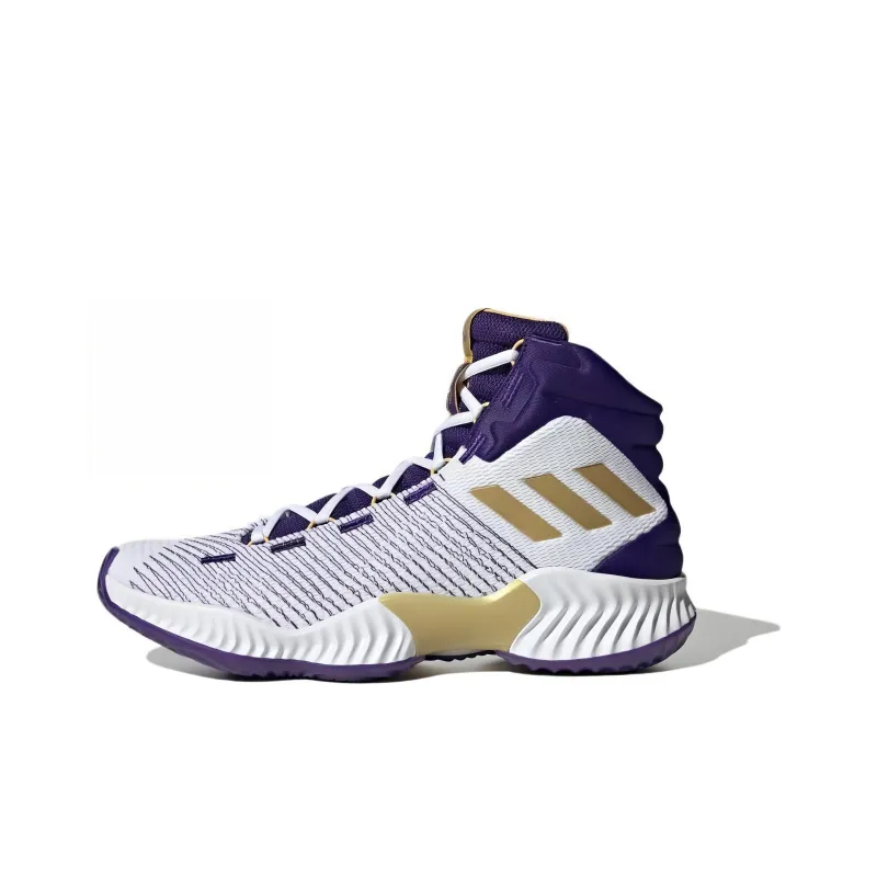 Adidas Pro Bounce 2018 'White Purple'-0