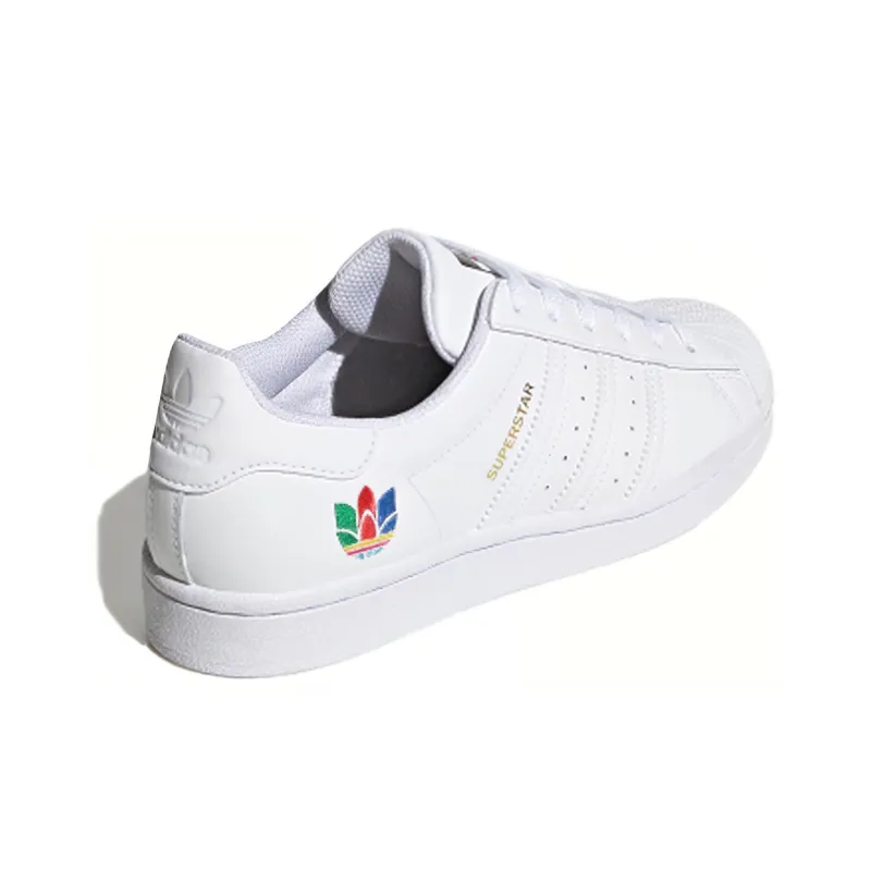 Adidas Superstar White Trefoil Women's-3
