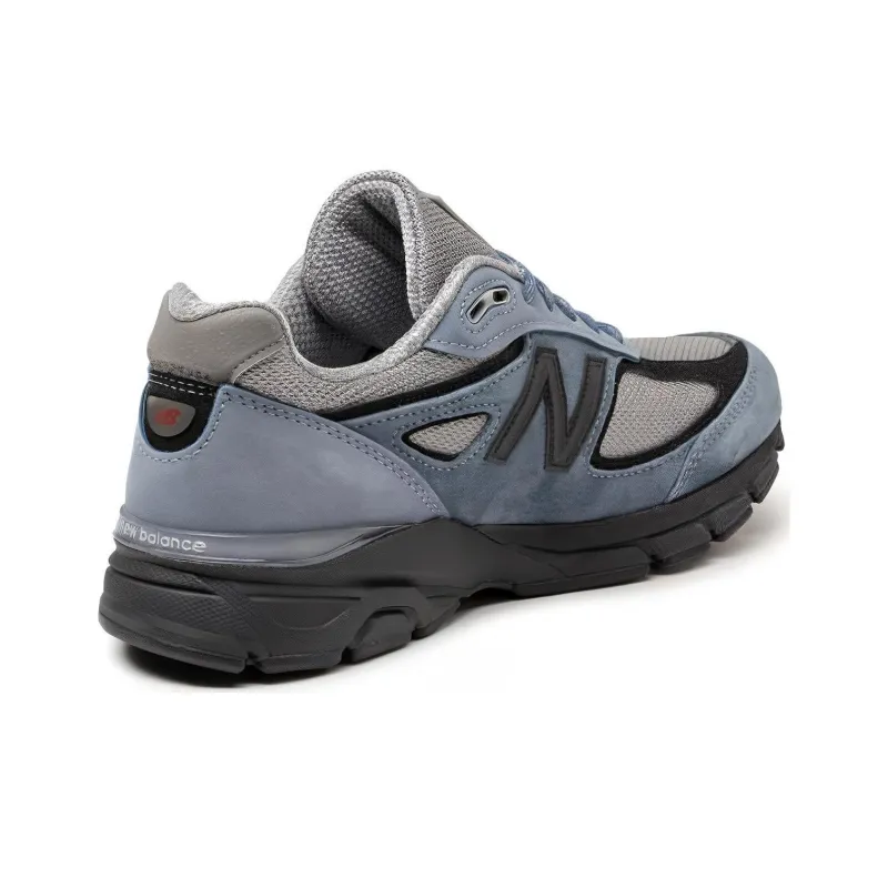 New Balance 990v4 MiUSA Teddy Santis Arctic Grey Black-2