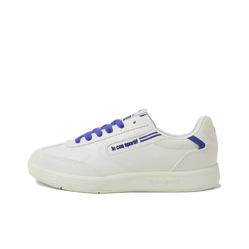 Le Coq Sportif Skateboard Shoes Unisex Low-Top White/Blue