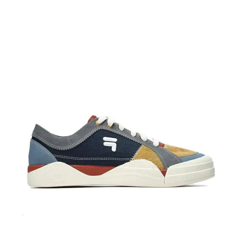 FILA FUSION Atv Skate Shoes 'Grey Yellow'-1