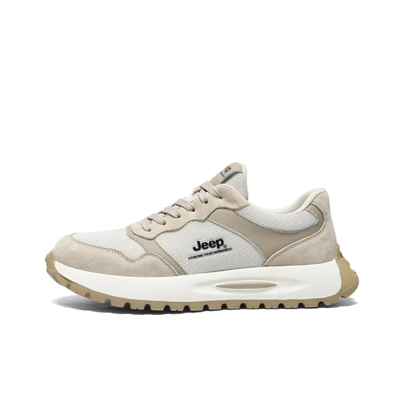 Jeep Shock Absorbers Slip Resistant, Abrasion Resistant, Breathable Low Top Running Shoes Men's-0