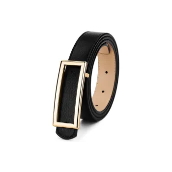 Cows Reign Top Grain Cow Leather Belts Women's Width 2.3CM