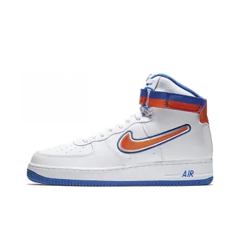 Nike Air Force 1 High Sport Nba White Team Orange Game Royal