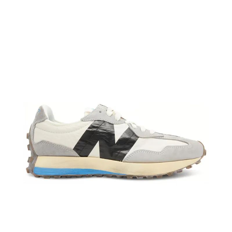 New Balance 327 White Grey Split-1