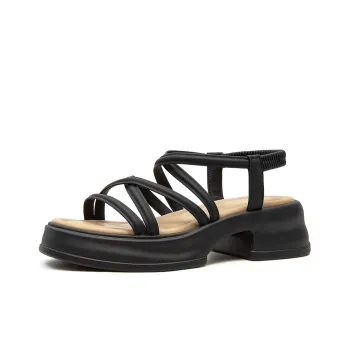 OMS Beach Sandals Women's Black/Beige