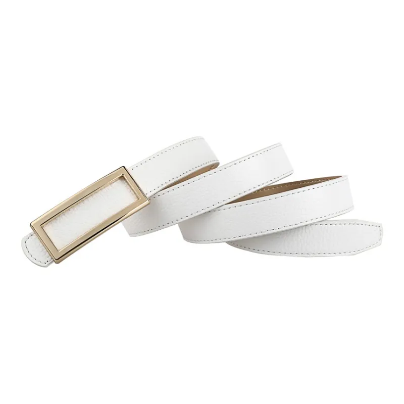 Cows Reign Top Grain Cow Leather Belts Women's Width 2.3CM-6