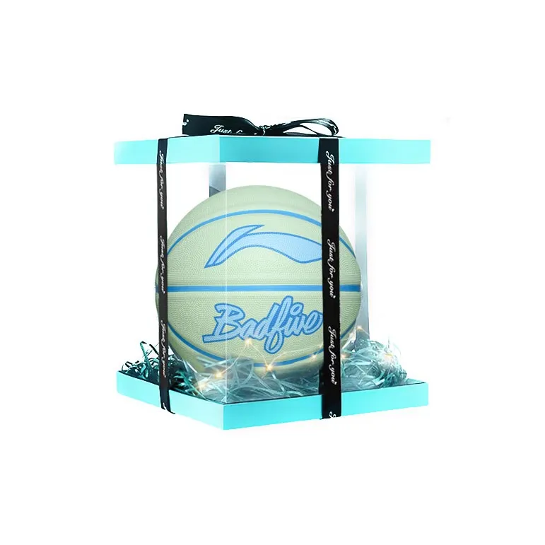 LiNing Rubber Basketball Green No. 5, No. 7 Training Unisex-6