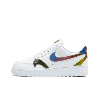 Nike Air Force 1 Low Misplaced Swooshes White Multi