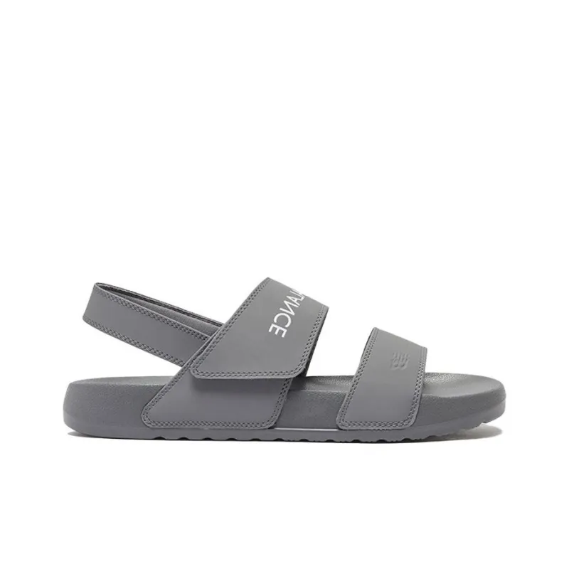 New Balance Nclay Series Minimalistic Unisex Dark Grey Sandals-1
