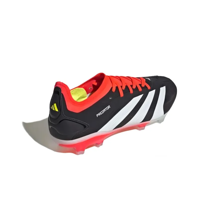 Adidas Predator 24 Pro Fg Core Black Cloud White Solar Red-4