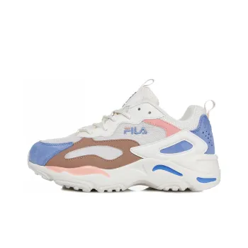 FILA Tracer Retro Running Shoes Brown/Blue/Pink