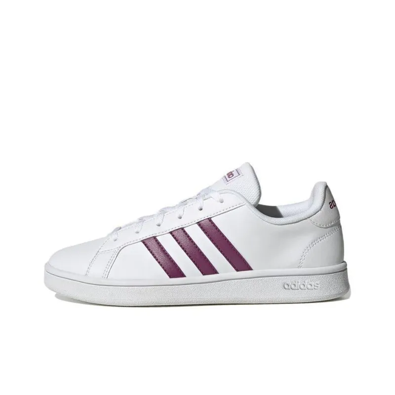 Grand Court Women's Adidas Neo Base 'White Cherry Metallic' Women's-0