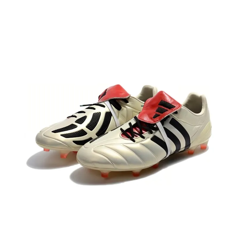 Adidas Predator Mania AG Short Rubber Studs FG Long Rubber Studs Shock Absorbers Soccer Shoes Men's Champagne-1