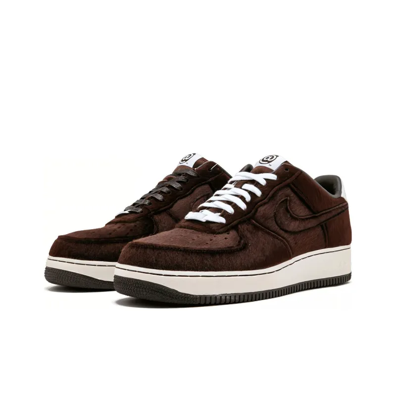 Nike Air Force 1 Low Prm Tz 'Bearbrick Dark Brown'-1