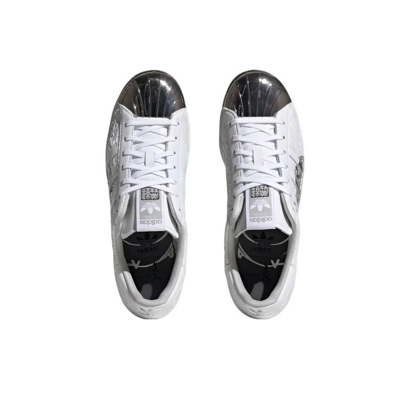Adidas Originals Superstar 80s X Han Meilin 'White Black Silver'-4