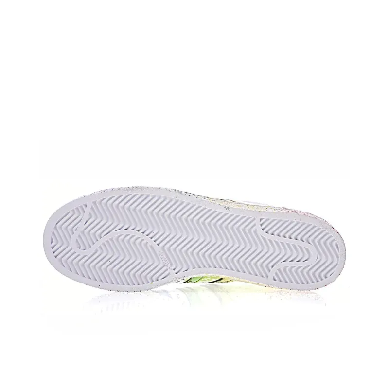 Adidas Originals Superstar Pride Shoes 'White Black Multi Color'-4