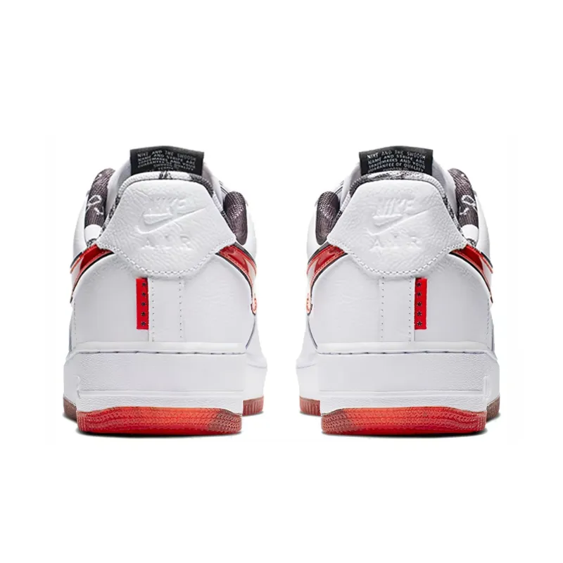 Nike Air Force 1 Low 07 LV8 White Red-3