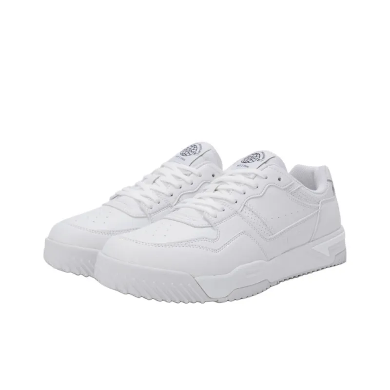DESCENTE Dribble V2 Anti Slip Wear Resistant Low Top Skateboard Shoes Unisex White-1