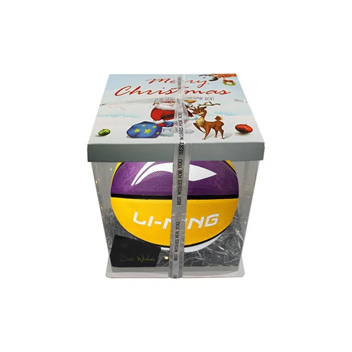 LiNing Rubber Basketball Yellow Purple White Size 5 Size 7 Training Unisex-9