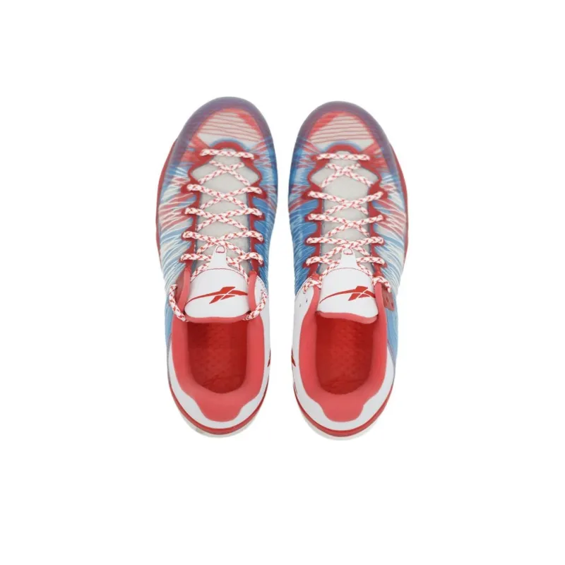 Serious Player Only Player 1 Basketball Shoes Men Low Top Blue/Red/Gray-2