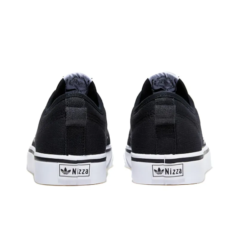 Adidas Nizza Trefoil 'Black White'-4