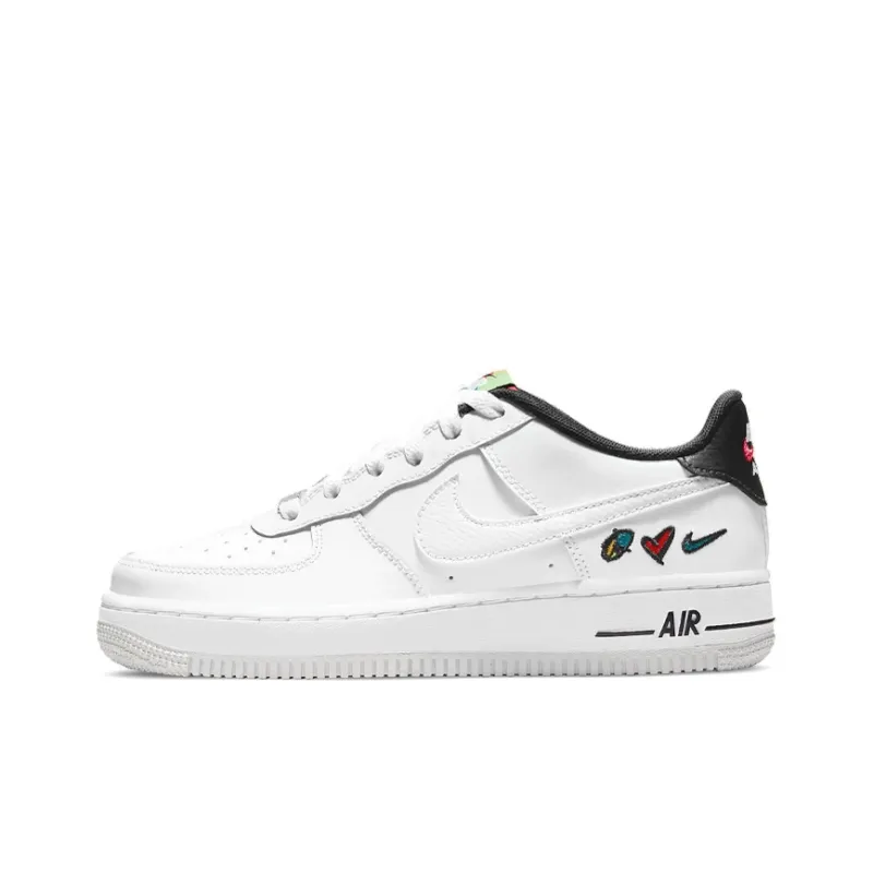 Nike Air Force 1 Low '07 LV8 3 Peace Love Swoosh GS-0