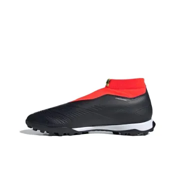 Adidas Predator 24 League Laceless Turf Core Black Cloud White Solar Red