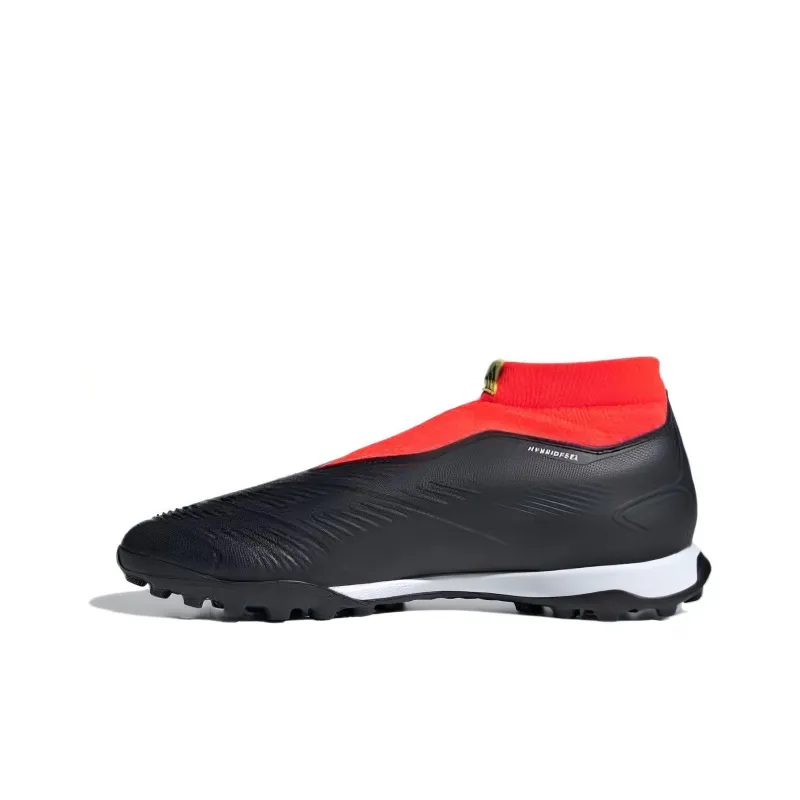 Adidas Predator 24 League Laceless Turf Core Black Cloud White Solar Red-0