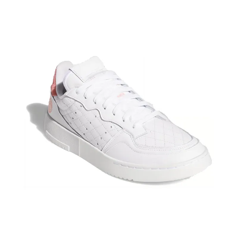 Adidas Supercourt White Glow Pink Women's-1