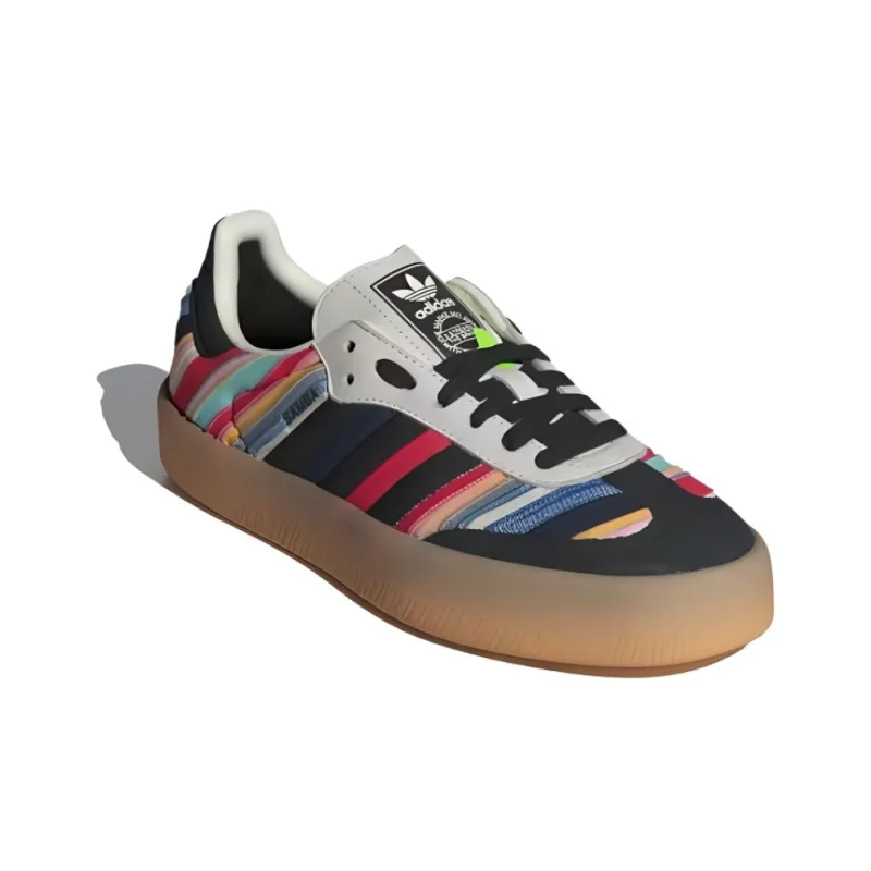 Kseniaschnaider X adidas originals Sambae "Black Multi Color Gum"-3