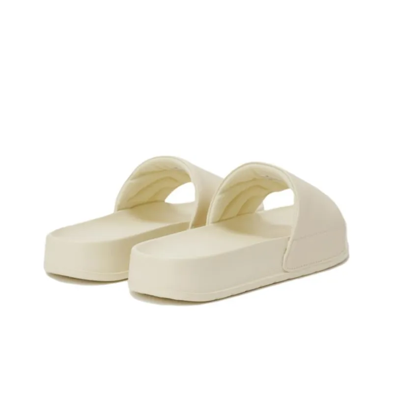 DESCENTE Slip Resistant Slide Slippers Unisex Beige-3