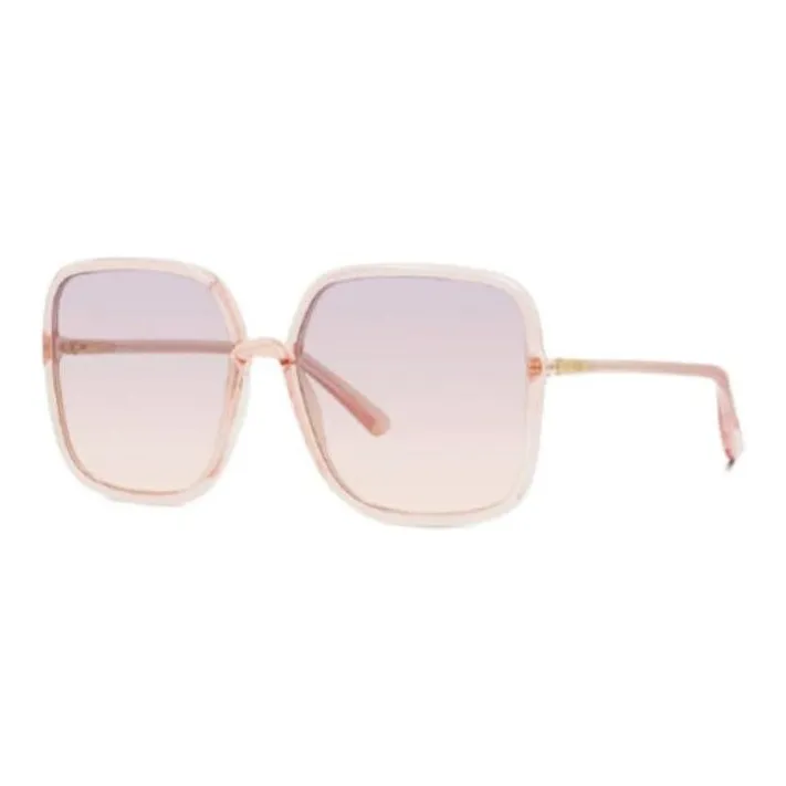 DIOR Acetate Butterfly Sunglasses Women's Pink-0