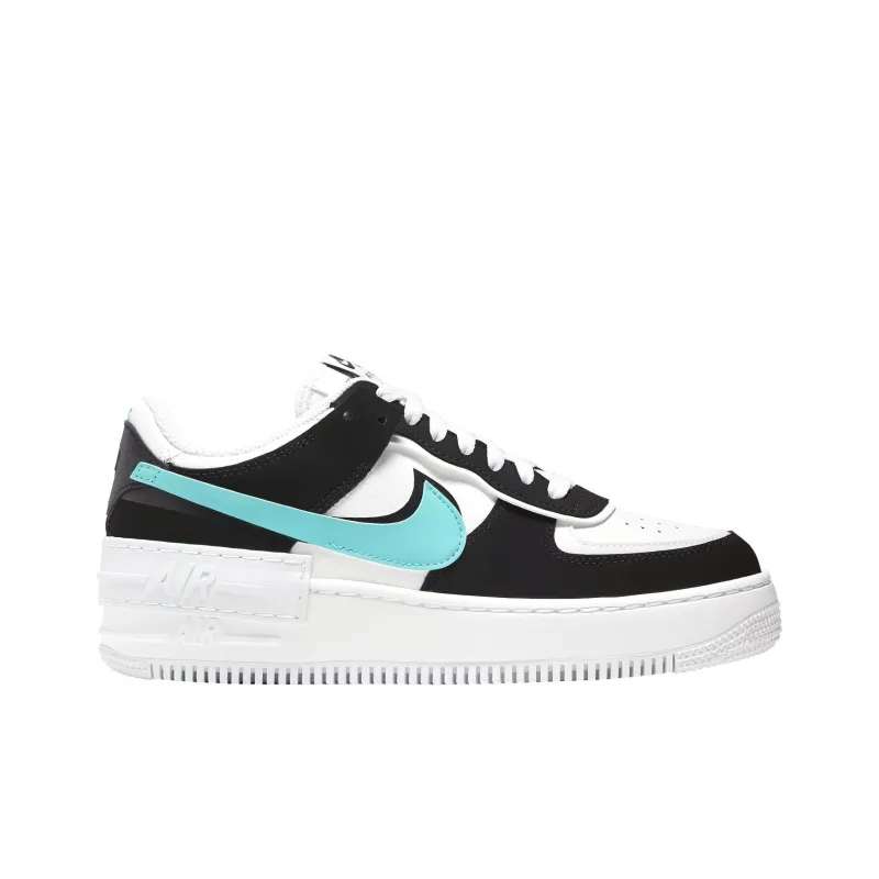 Nike Air Force 1 Low Shadow White Black Aurora Women's-1