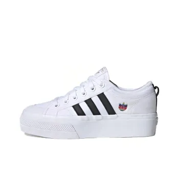 Nizza Women's Adidas Originals Platform 'Colorful Trefoil' Women's