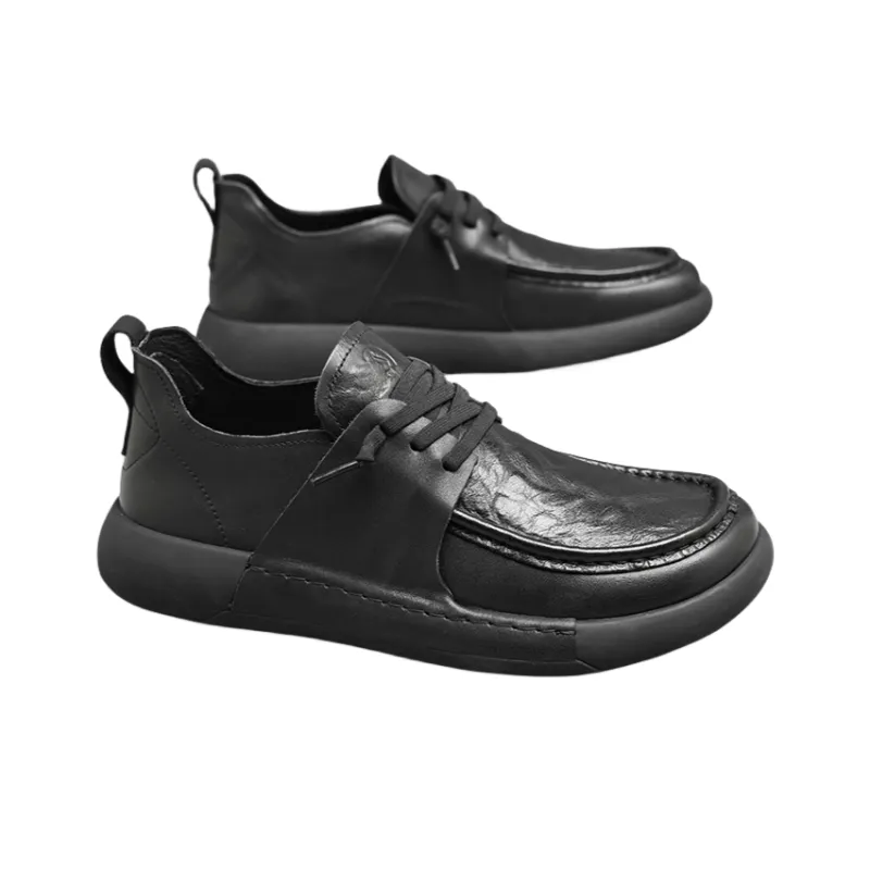 Mo Xu Casual Shoes Men Low Top Black-2