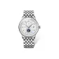 Silver Case White Dial Steel Band