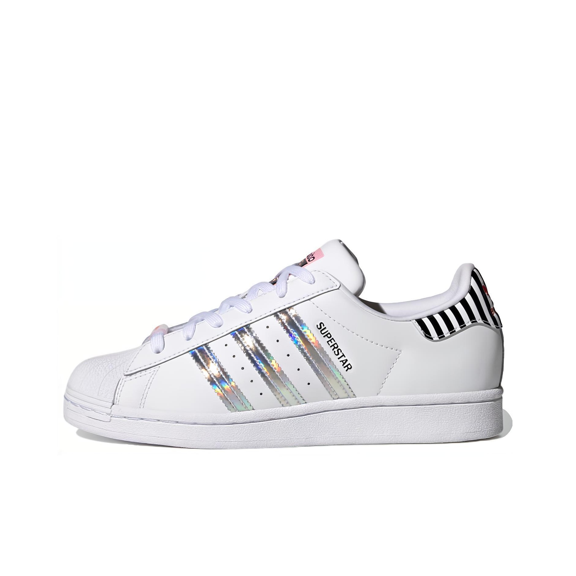 Adidas superstar iridescent black online