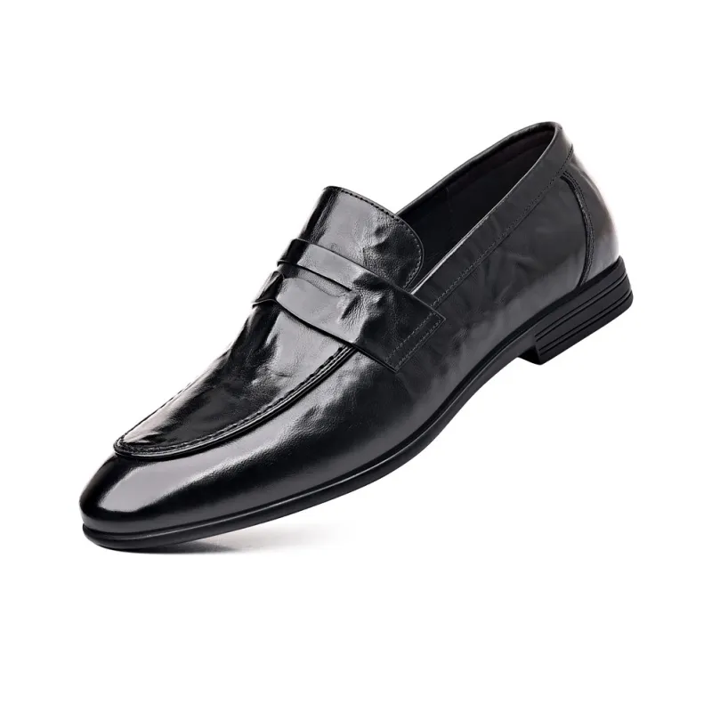 XIAOTOULANG Beanie Shoes Men's Black-3