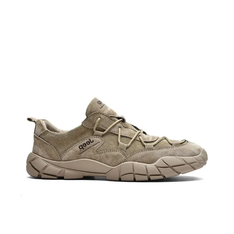 Jeep Low Top Outdoor Shoes Men's Sand-1