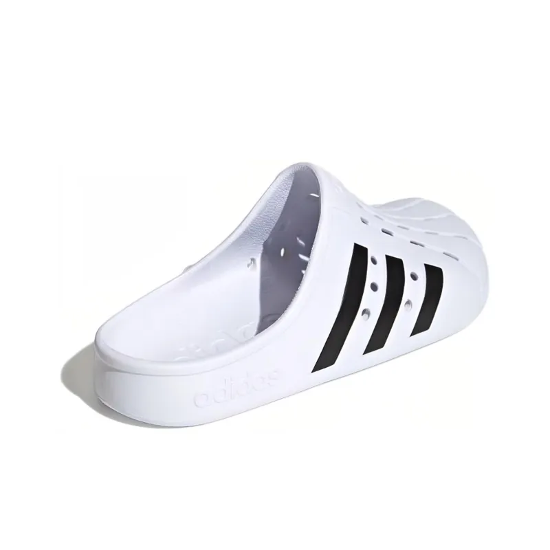 Adidas Adilette Clog White Black-3