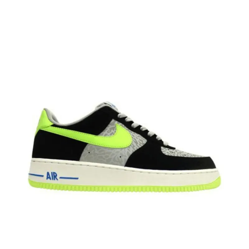 Nike Air Force 1 Low Reflect Black Volt-1