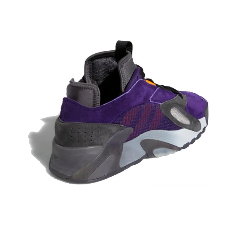 Adidas Originals Streetball Sneakers 'Black White Purple'-2